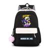 Murder Drones Backpack Teenager Daily Backpack Hot Anime High Capacity Rucksack Student Schoolbag Purple Bookbag Christmas Gift