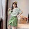 2024 Summer Sports Suit for Girls: Loose Shorts and Short Sleeves for Kids