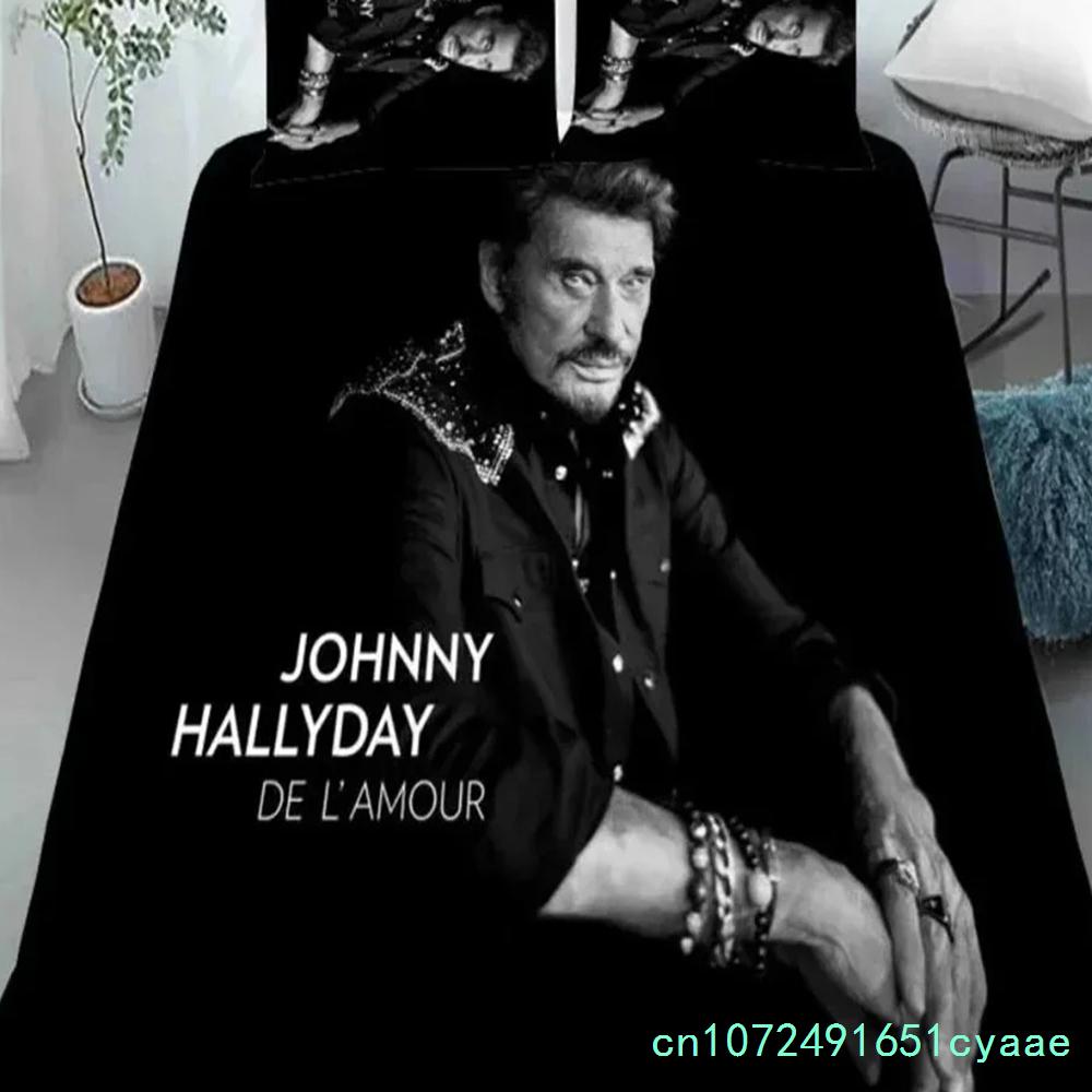 Johnny Hallyday Bedding Set For Bedroom Soft Modern Bedspreads Comefortable Kids Duvet Cover Quilt Cover And Pillowcase