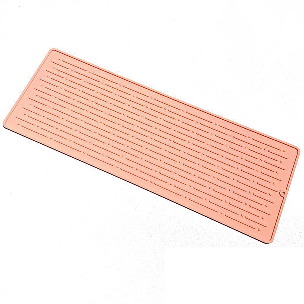 3 Sizes for Counter Draining Durable Heat Resistant Dish Mat Place Mat Cushion Pad Drying Pad