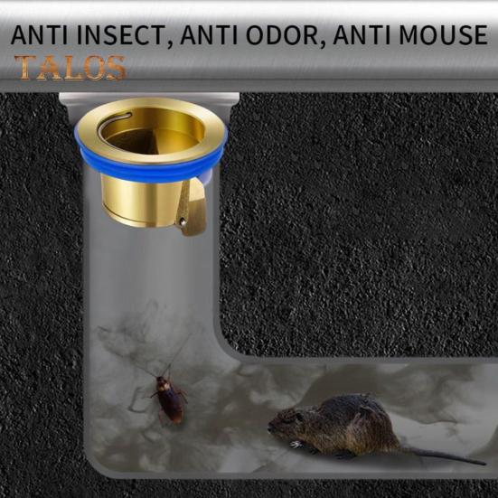 Automatic Floor Drain Core Anti-Odor Anti-Leakage Quick Drainage Anti-Insect Fast Drainage Floor Grate