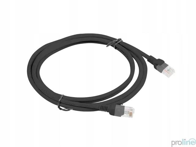 Patchcord Lanberg UTP kat.6 3m czarny