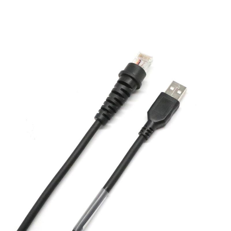 2m 2d Barcode Scanner Usb Data Cable RJ45 10P10C Port Compatible For Honeywell 1900 1902g 1300g 1400