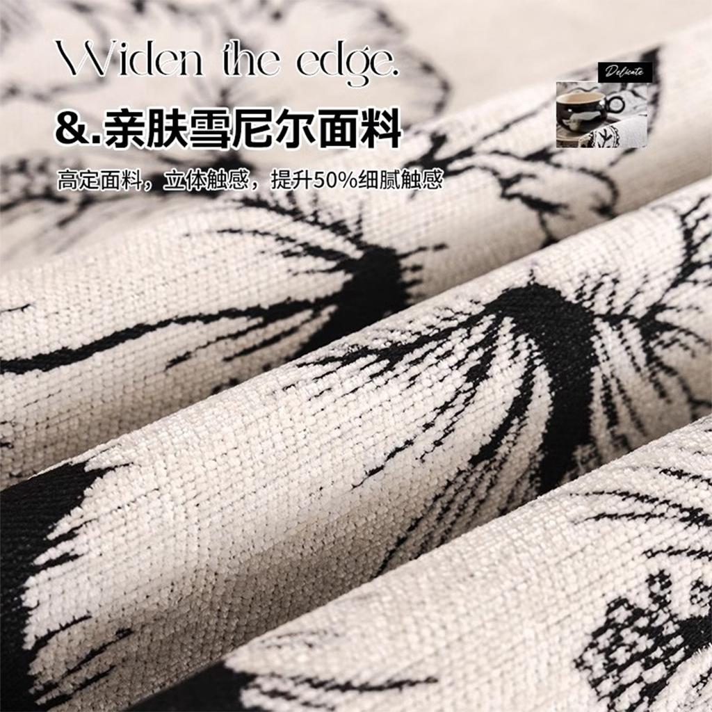 Light Luxury Chenille Special-Shaped Sofa Cushion  High-Grade Non-Slip Seat Cushion Universal In All Seasons Irregular Straight Row Cover