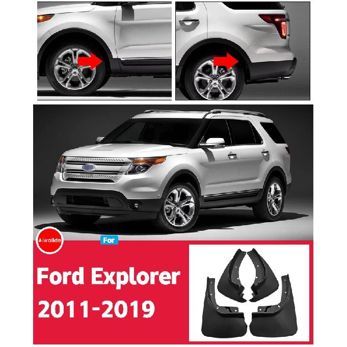 MudFlaps For Ford Explorer 2011-2023 U502 U625 Mud Flaps Splash Guard Mudguards Front Rear Fender Auto Styline Car