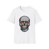 Unisex Softstyle T-Shirt Skull Fire Death Dark Gothic