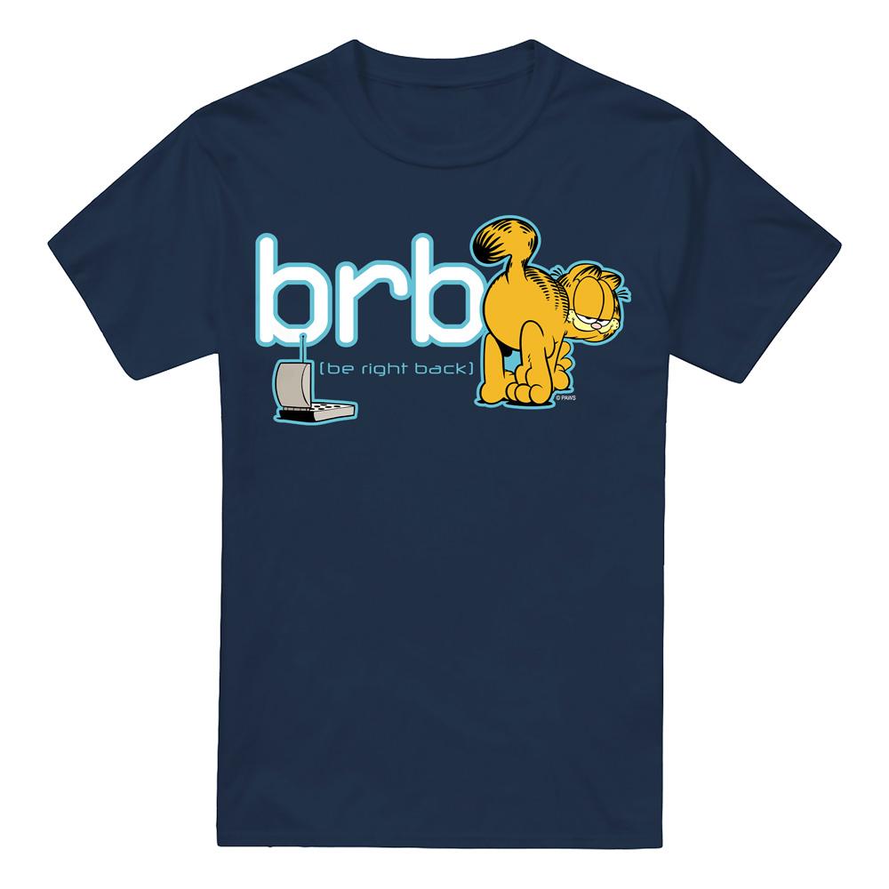 Garfield Mens Be Right Back T-Shirt