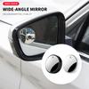 Car Reverse Blind Spot Auxiliary Rearview Convex Mirror Wide Angle Mirrors For Peugeot 206 208 306 307 308 407 408 508 2008 3008