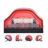 2pcs Car Taillights Truck Universal 6led License Plate License Lights,edge Lights,24v Plate Newest V16 Warning Lights Light T3a5
