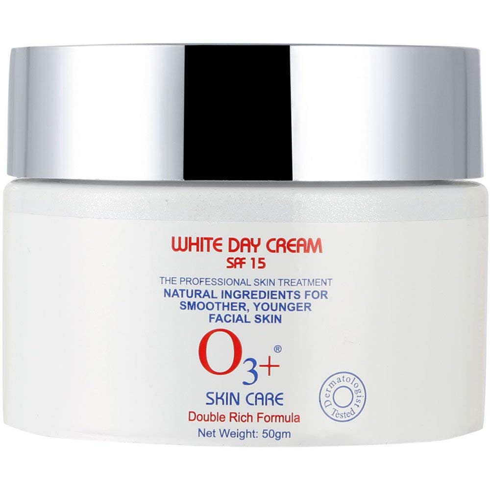 O3+ SPF 15 Day Cream for Normal to Dry Pigmented Skin, Whitening & Sun Protection, 50ml