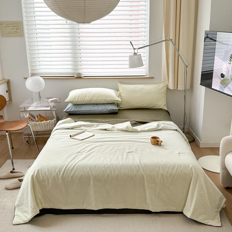 Soy Fiber Lyocell Reversible Summer Quilt