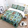 Summer beach hand-drawn patterns Print Soft Comfortable Duvet Cover Bedding Set Included 1*Duvet Cover 2*Pillowcases