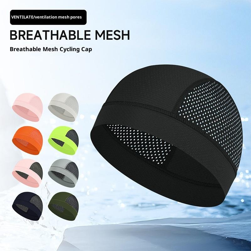 Breathable Elastic Cycling Cap 1PC Quick Dry UV Protection Bike Hat for Summer Riding