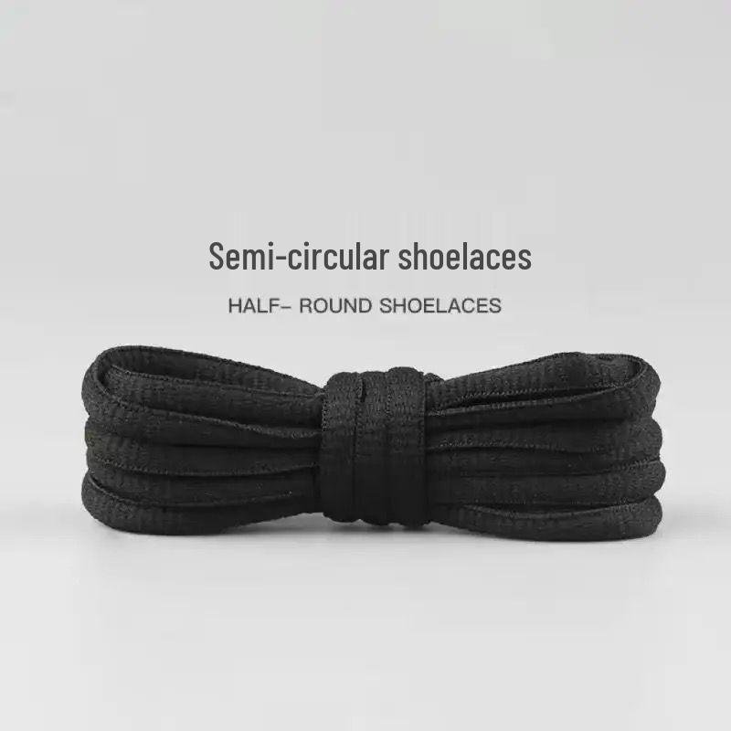 Dr. Martens Black & White Dad Sneakers with Semi-Circular Rope Round Shoelaces