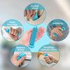 Pain Stim Spiky Roller Fidget Keychain Pocket Sensory Toy Relieve Stress Anxiety for Adults Office Desk Decor Gifts