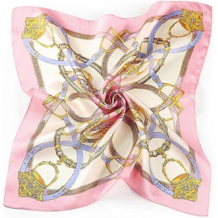 Foulards en Soie de Mûrier Petit Carré 35,5 x 35,5 Foulard de Cou Respirant Léger pour Femmes Cadeau Emballé