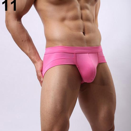 Männer Sexy Atmungsaktive Unterwäsche Slips Boxer Ausbuchtung Beutel Hosen Trunks Unterhose