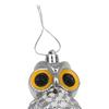 4Pcs Plastic Christmas Owl Pendant Hanging Christmas Decoration Christmas Tree Pendants  for Home
