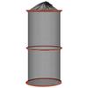 Foldable Small Mesh Fishing Keep Net Portable Fish Basket With Carabiner Hook For Stream Angling Outdoor Fishing