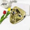 Comfortable Mirror Mosaic Mask Halloween Disco Ball Mask, Breathable Masquerade, Shiny Effect Glitter Party Costume for Dance Performance, Club Night