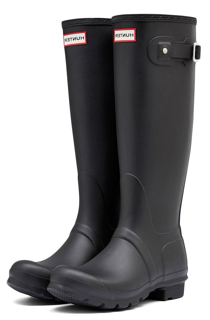 

Hunter Original Tall Rain UK4 Boots, WFT1000RMA, Black, (23.0cm)