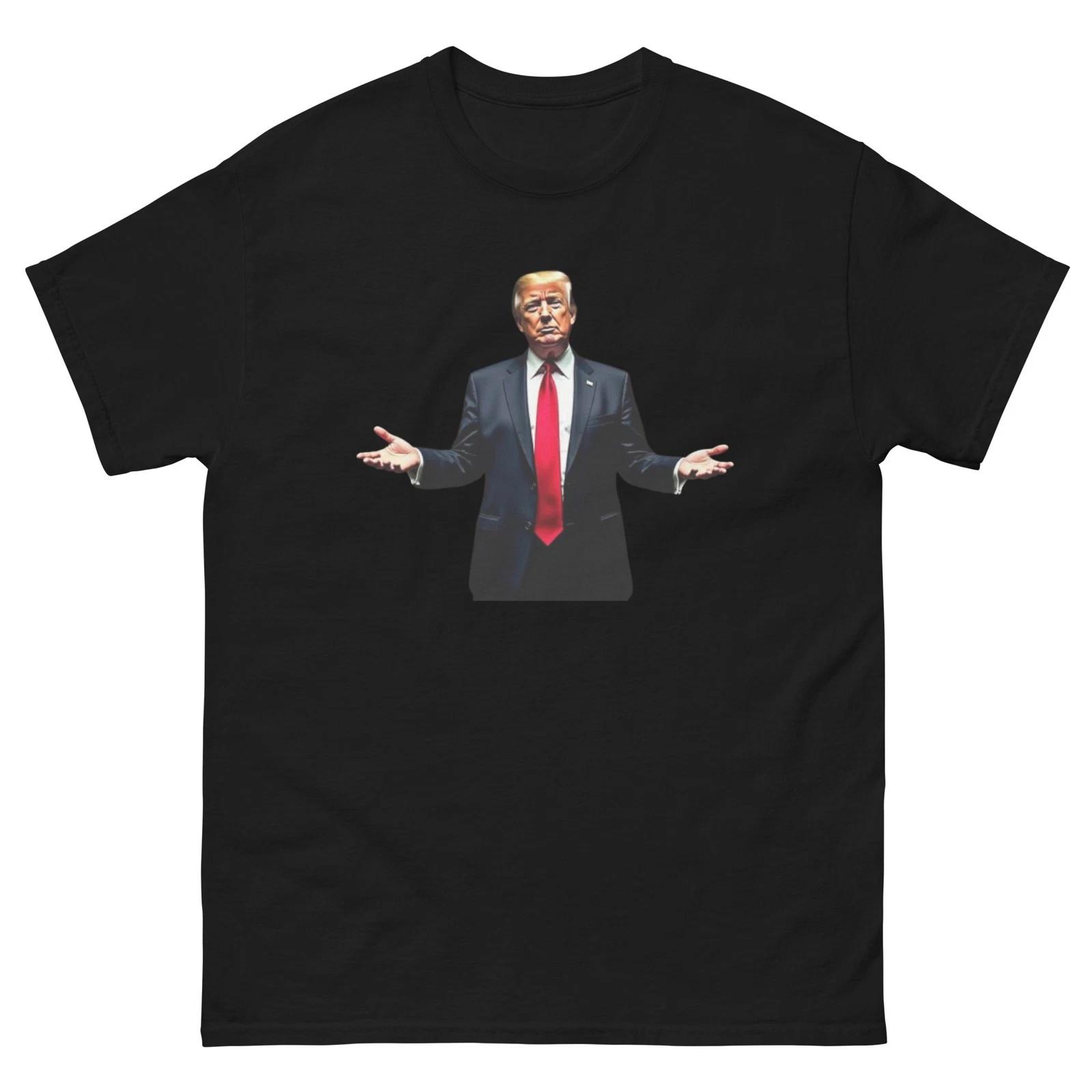 

Donald Trump Portrait Graphic T-Shirt USA Political Streetwear S