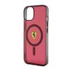Ferrari Translucent Magsafe - Etui Iphone 14 (Czerwony)