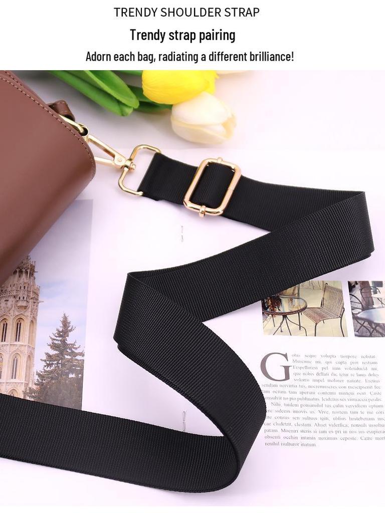 Adjustable Wide Crossbody Shoulder Strap for Women's Bags - Dual-Use and Casual Accessory