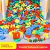 Educational Plastic Number Bead Sequencing Toy For Preschool Kids Learning And Fine Motor Skills Development