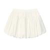 FILA Original Fashion Trend Classic Retro Simple Sweet Ballet Bud Woven Loose Casual Skirt Women skirts Cloud-White F11W629305FWT