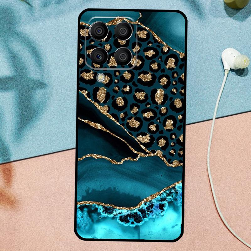 Leopard Print For Samsung Galaxy M53 M33 M11 M21 M31 M12 M13 M14 M15 M35 M34 M54 M32 M52 M06 M16 M55 Case