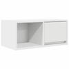 VidaXL TV Cabinet White 60x31x25.5 Cm Engineered Wood, TV Bench, Hi-fi Cabinet, Entertainment Center, TV Buffet, Furniture 861436