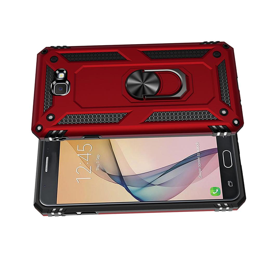 Handyhülle für Galaxy J7 Prime für ON7 2016 Robuste PC Stoßfeste Schützende Handy-Rückabdeckung