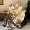Anime C-Claymore Throw Flannel Blanket, Soft Warm, Durable & Washable Cute Cool