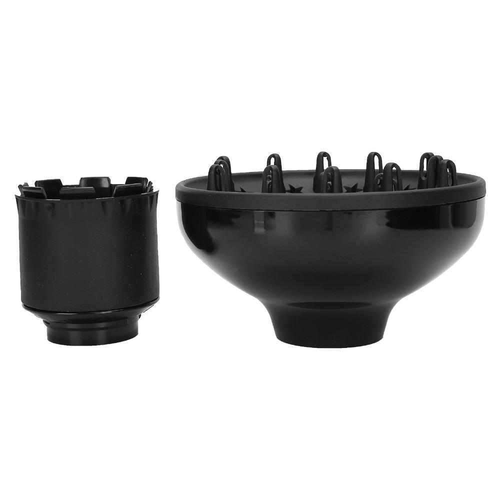 Black Color Blow Dryer Diffuser Adjustable Airflow Universal Diffuser Attachment Home Use
