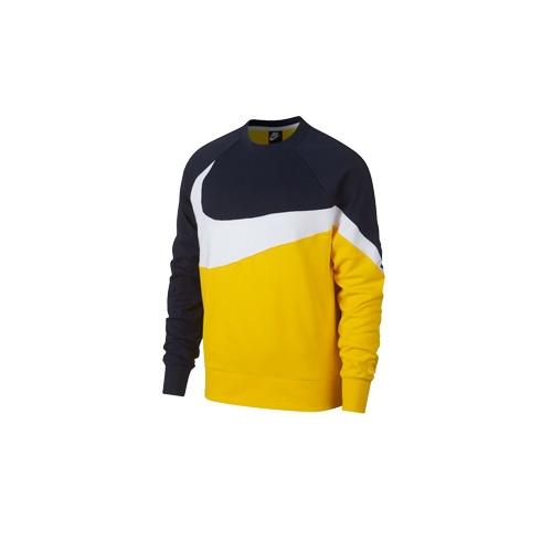 Nike Black Yellow Large Colorblock Casual Sports Yellow Men s AR3089-728 XL