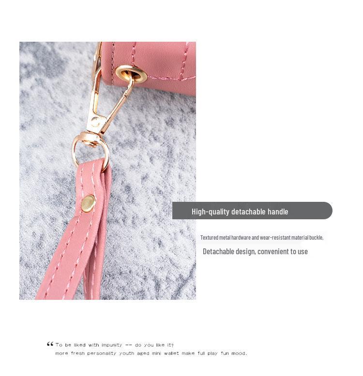 Women's 2023 Long Korean Style Wallet: Double Zipper Phone Bag, Large Capacity Card Holder, Coin Purse.