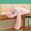 Pink Unicorn Plush Toy Cartoon Stuffed Animal Doll Decoration Kids Cute Gift