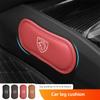 Leather Car Pillow Car Knee Pad Elastic Memory Foam Leg Pad For Peugeot 206 3008 208 308 307 2008 207 107 508 4008 Auto Cushion R1