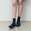 [2SET] [Banana Sisters] Breeze Mesh Sports Cushion Crew Socks 2 colors