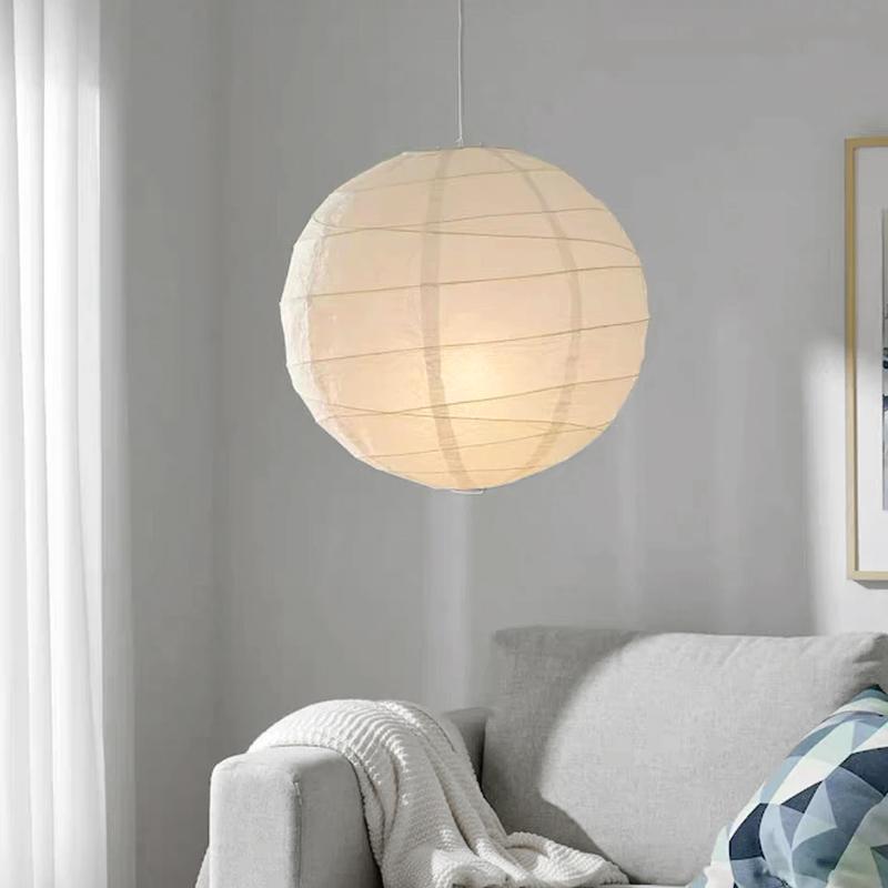 1 Stück Pendelleuchten DIY Lampenschirme Nordischer Stil Wohnzimmer Lichtzubehör Schlafzimmer Lampenabdeckung Papier