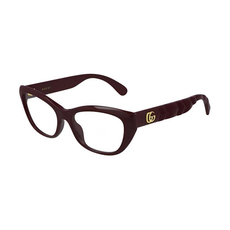 Gucci Fashionable Burgundy 52mm Square Sunglasses Women s