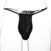1PC Ultra-thin Breathable Underpants Briefs Men Sexy T-back Thong G-string Low-waist Underwear