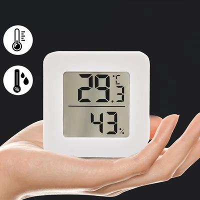 Mini-LCD-Digitalthermometer und -hygrometer für den Innenbereich - Raumtemperatur- und Feuchtigkeitssensor