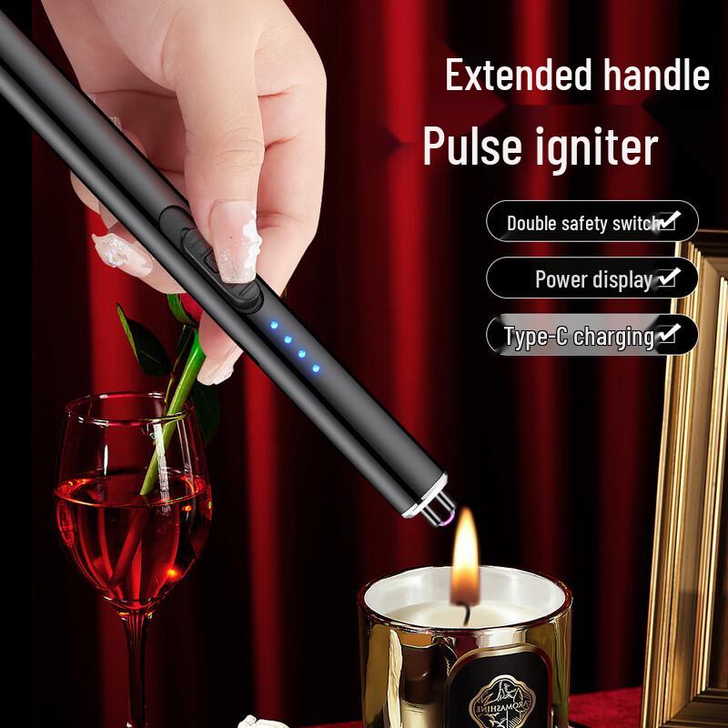 Перезаряжаемая электрическая зажигалка с длинной ручкой