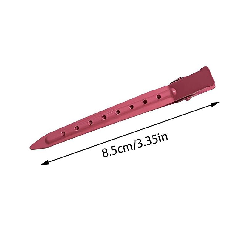 5Pcs Colorful Metal Hair Clips, Professional Salon Hairpin for Styling Sectioning & Hair Root Fluffy Tool, Hair Accessories
