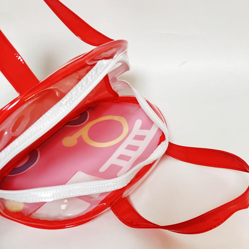 Pool Strand Kindergarten Vinyltasche, Tasche, Pool, Strand, Kinder, transparent, wasserdicht, Kindergarten, Schule, Tasche, ki-184 (Feuerwehrauto)