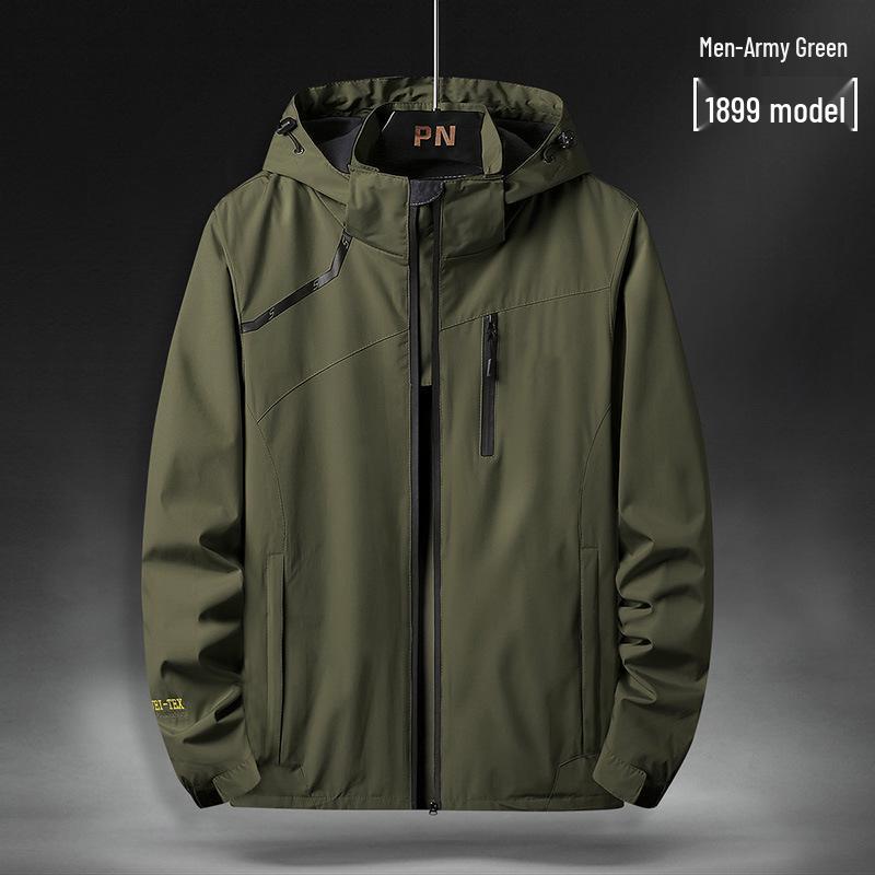 Nowa męska i damska kurtka wiatrówka na wiosnę/jesień do wspinaczki górskiej