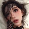 Dark Lace Mask Sexy Half Face Mask Halloween COS Sex Accessories Dress Up Hair Accessories P09