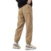 ÜBERPROTECTIONit Herren Kordhose mit Fleecefutter und Kordelzug, lässig
